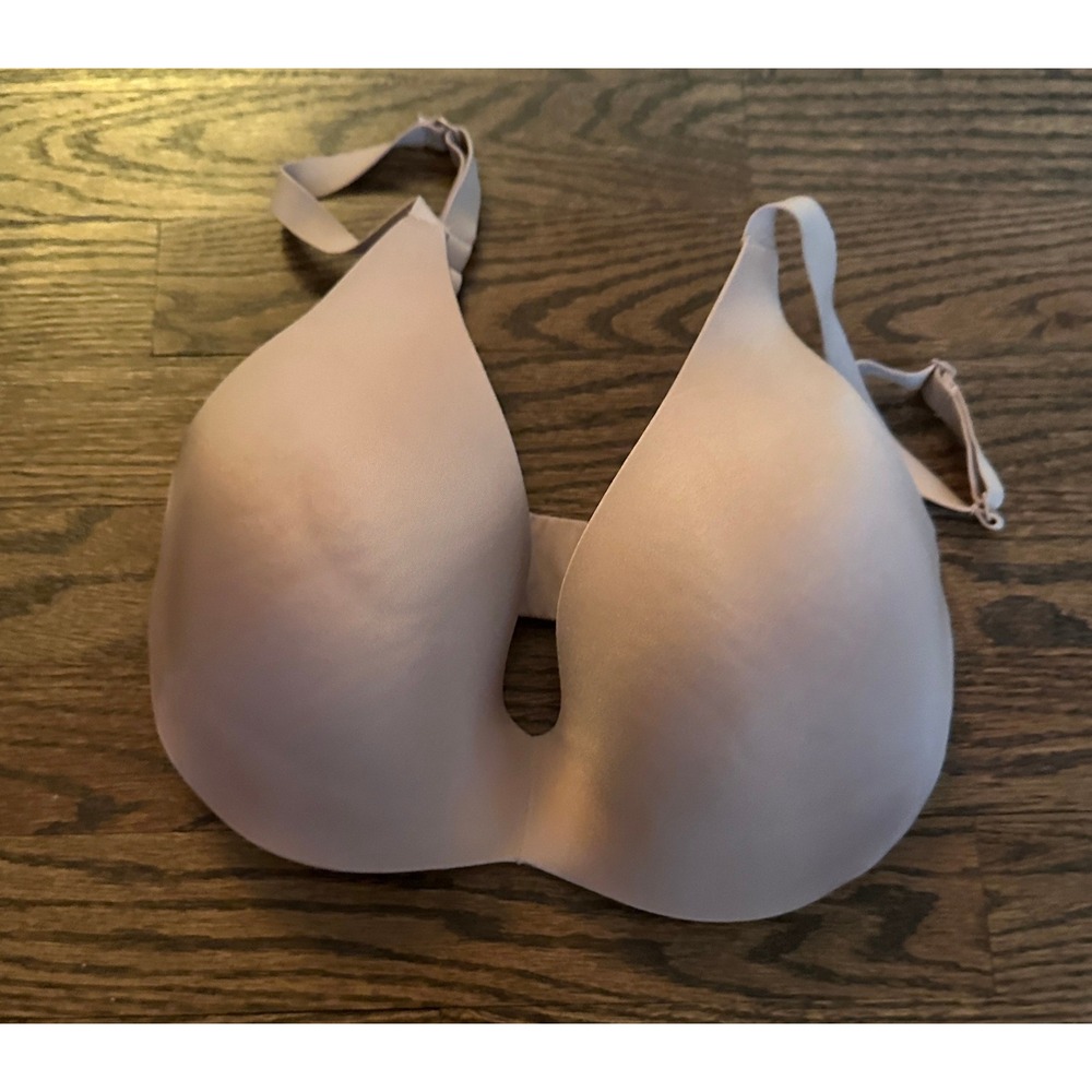 Skims Fits Everybody Wireless T-Shirt Bra Women 32DDD Clay Nude Seamless